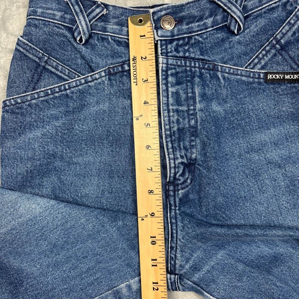 Vintage Rocky Mountain Jeans Bareback Women Blue Western High Rise Yoke 27/5 - Picture 14 of 15